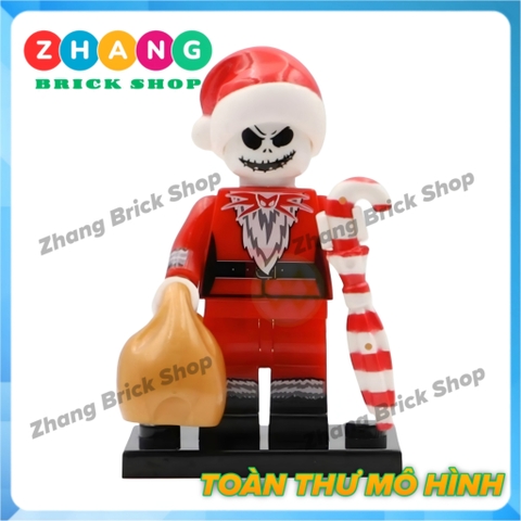 [FREESHIP MAX] Đồ chơi Xếp hình Giáng sinh Merry Christmas Mickey - Minnie - Angel - Stitch - Sonic - Santa Claus Minifigures WM6076 [Shop Đồ Chơi Zhang Zhang]