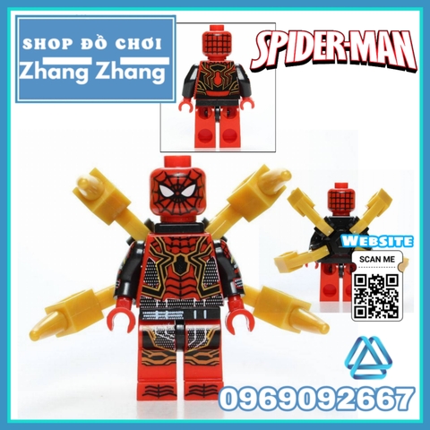 Xếp hình Spider-Man Far From Home Người nhện Lego Minifigures PRCK GD262 267