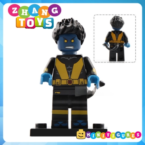 Xếp hình Doc Samson - Banshee - Trickster - Bluebird - Killer Frost- Nightcrawler - Iron Man Lego Minifigures WM6028