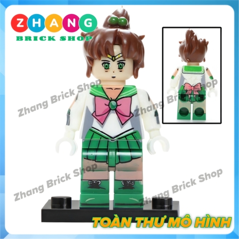 Xếp hình Sailor Moon Thủy thủ mặt trăng Tuxedo Lego Minifigures POGO PG8156