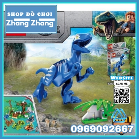 Xếp hình Công viên khủng long Jurassic World mới nhất 2020 Lego Minifigures MG2019