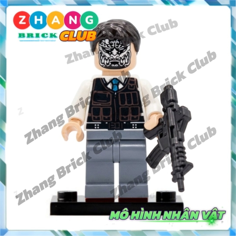Xếp hình Cannonball
- Wolfsbane
- Magik
- Mirage - Magma - Mr Negative's - Ghost Spider Lego Minifigures POGO PG8219