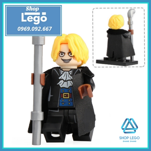 Xếp hình One Piece Nico Robin - Franky - Trafalgar - Sabo - Shanks
- Nami - Ace
- Brook Lego Minifigures Koruit KT1013