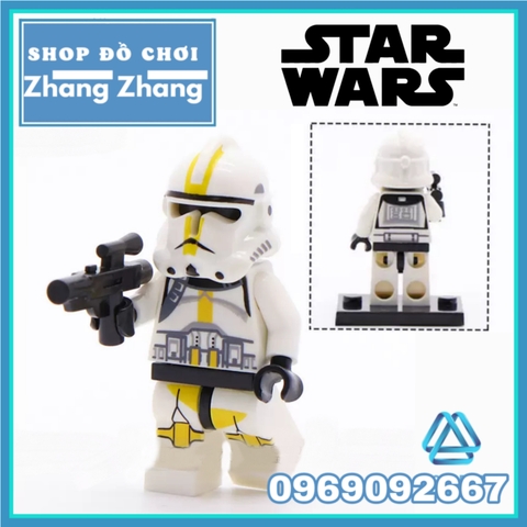 Xếp hình Mimban Stormtrooper - Imperial Patrol Trooper - Clone Trooper - Commander Thorn Lego Minifigures WM6036