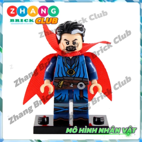 Xếp hình Moon Knight, Atom, Spider-gwen, Dortor Strage siêu anh hùng Marvel Lego Minifigures POGO Pg8014