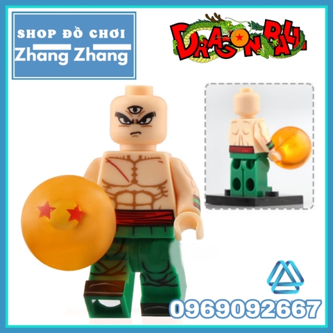 Xếp hình Dragon Ball Android 17 - Krillin
- Tien Shinhan
- Chiaotzu
- Goku - Vegeta Lego Minifigures Koruit KT1007