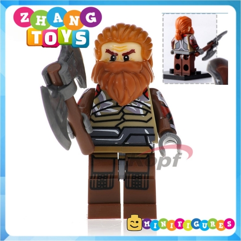 Xếp hình Thor Ragnarok - Amora - Jane Foster - Hulk - Loki Sakaarian Vonstagg - Grand Master Lego Minifigures Xinh X0165