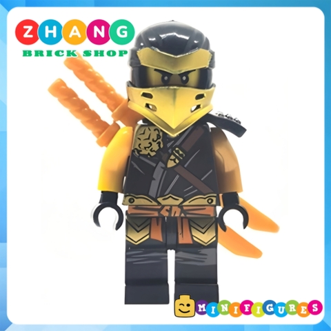 Đồ chơi xếp hình Ninjago Lloyd - Zay - Zane - Master Wu - Kai - Cole - Nya - Ginkle Minifigures No005680