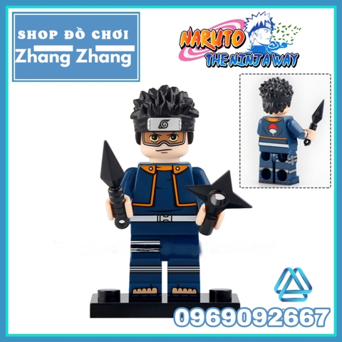 Đồ chơi xếp hình Naruto gồm Obito Uchiha - Ibiki Morino - Kurenai Yuhi - Rin Nohara - Kakashi Hatake Minifigures KDL807