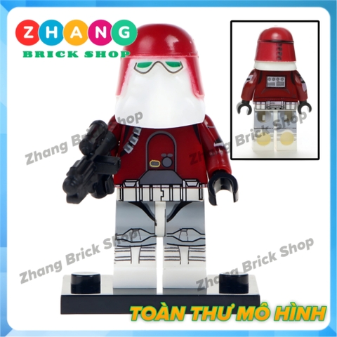 Xếp hình Star Wars Mace Windu Luminara Darth Malgus  Naboo Guard Jango Fett Trooper Lego Minifigures Pogo PG8095