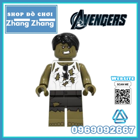 Xếp hình Iron Man
- Captain America - Deadpool
- Hawkeye
- Hulk - Rocket Racoon - Loki Lego Minifigures POGO PG8271