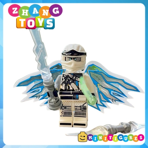 Đồ chơi xếp hình Ninjago chúa tể bầu trời Zay - Zane - Kai - Cole - Lloyd - Nya Minifigures QG670