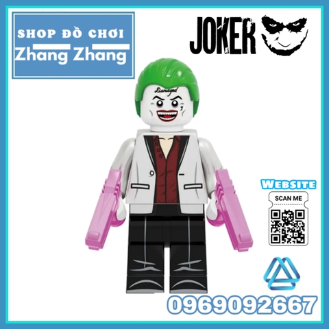 Xếp hình Joker tuyển tập tội phạm Gotham Lego Minifigures Kopf KF6110