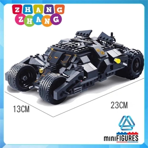 [325 hình] Xếp hình Lego The Tumbler: Joker's Batman Begins mới nhất 2020 siêu đẹp Ice Lego Minifigures SY Decool 7105