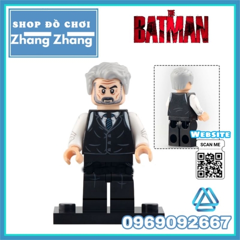 Đồ chơi xếp hình Batman Catwoman Bruce Wayne Penguin Riddler Alfred Pennyworth James Gordon Minifigures Xinh X0334