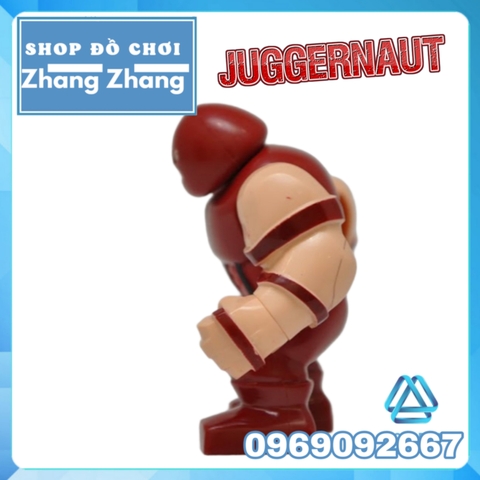 Xếp hình JUGGERNAUT siêu đấu sĩ tội phạm X-men Deadpool BigFigures Lego Minifigures Decool 0191