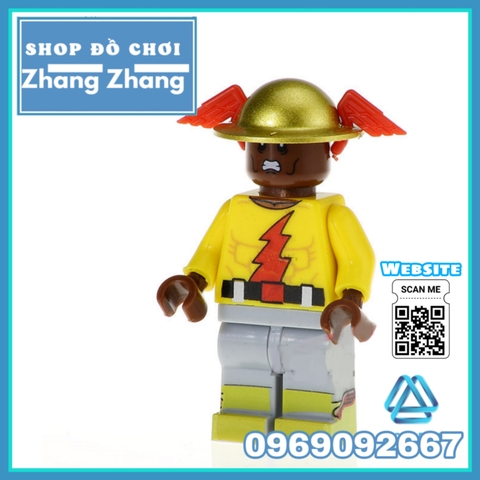 Xếp hình Reverse-Flash Greenlantern Wolverine Lego Minifigures POGO PG8105