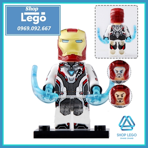 Xếp hình Siêu anh hùng Avengers: Endgame Black widow - Thor - Ant man - Nebula - Iron man Lego Minifigures Xinh X0251
