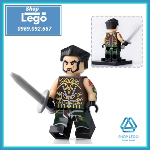 Xếp hình Joker Captain Boomerang Silver Banshee Ra's Al Ghul Killer Frost Harley Quinn Solomon Dr Hugo Lego Xinh X0171