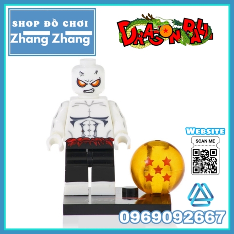Xếp hình 7 viên ngọc rồng Dragon Ball Lego Minifigures Kopf KF6045