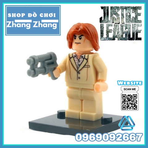 Xếp hình Justice League Batman - Wonder Woman - Luther - Deathstroke - Red Hood - Super man Lego Minifigures Xinh X0108