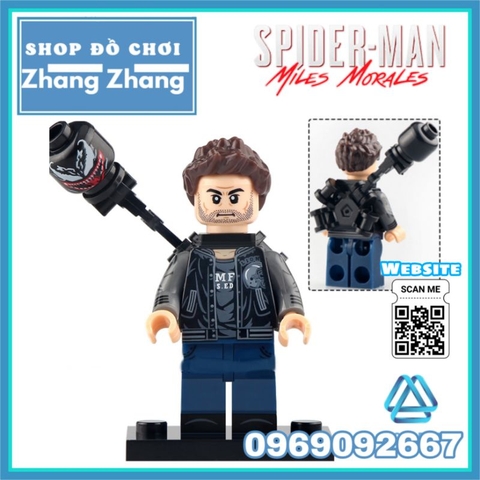 Đồ chơi xếp hình Spider man Green Goblin Doctor Strange Eddie Brock Jonah Jameson Minifigures Xinh X0331