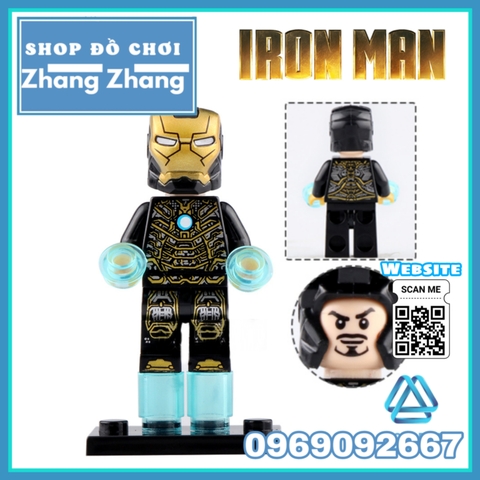 Xếp hình Tuyển tập Iron Man Avengers Endgame MK50 MK85 MK1 MK41 MK5 - Captain Marvel - Outtrider Lego Minifigures WM6055