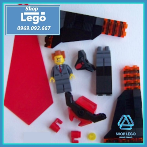 Xếp hình chúa tể doanh nhân Lord Business cao 18 cm Lego Minifigures MG1012