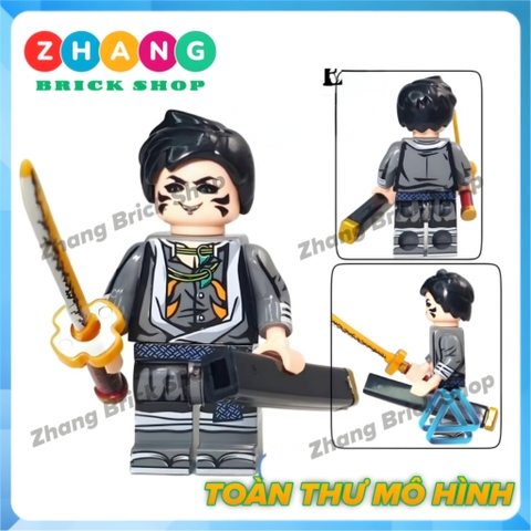 Đồ chơi xếp hình Demon Slayer trong Kimetsu no Yaiba thanh gươm diệt quỷ Minifigures KOPF KF6163