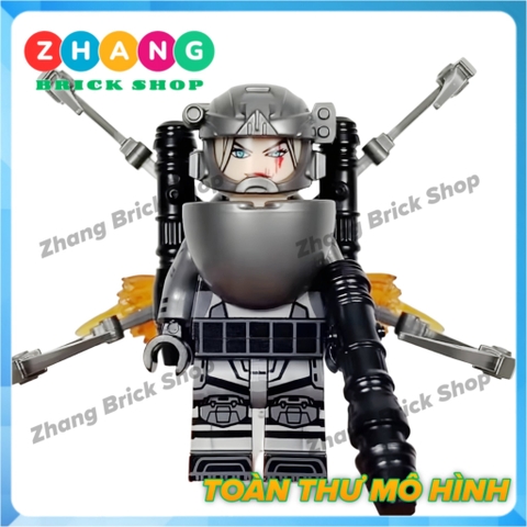 Mô hình nhân vật Skibidi Toilet Female Mutant KDL838 K2249 Zhang Brick Shop