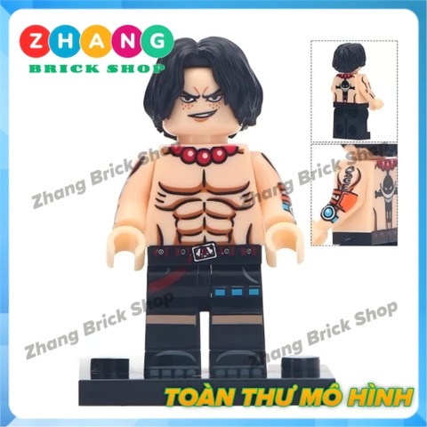 Xếp hình One Piece Nico Robin - Franky - Trafalgar - Sabo - Shanks
- Nami - Ace
- Brook Lego Minifigures Koruit KT1013