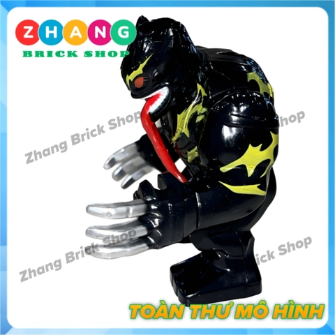 Xếp hình Symbiote Wolverine siêu anh hùng Marvel X-men BigFigures Lego Minifigures POGO PG2064 PG8241