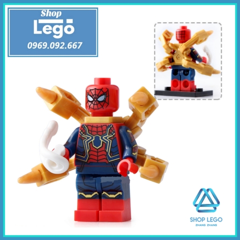 Xếp hình Avengers : Infinity War Thanos Iron Man Corvus Glaive Captain America Outrider Wong Lego Minifigures Xinh x0186