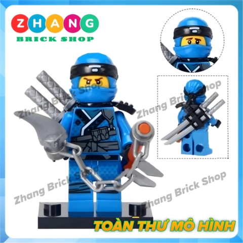 Xếp hình Ninjago Master Spinjitzu Harumi Samurai X Lego Minifigures LELE A001-008