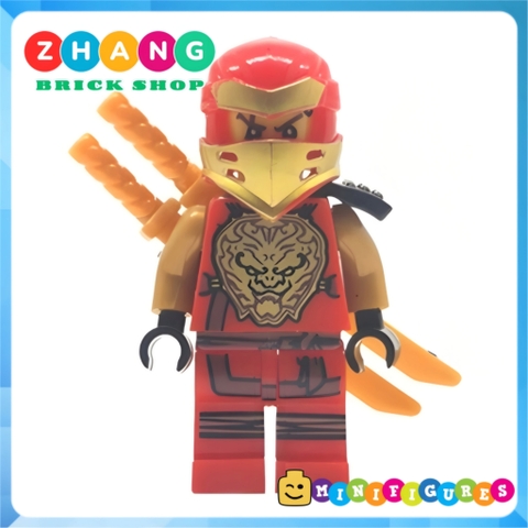Đồ chơi xếp hình Ninjago Lloyd - Zay - Zane - Master Wu - Kai - Cole - Nya - Ginkle Minifigures No005680