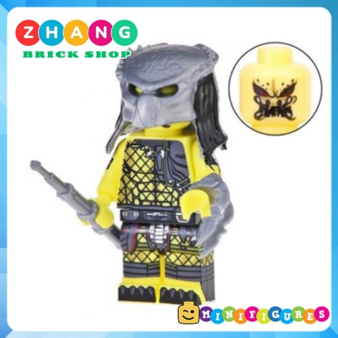 Đồ chơi Xếp hình Predator vs Alien Cuộc chiến dưới chân tháp cổ mới nhất 2020 Lego Minifigures POGO PG8254