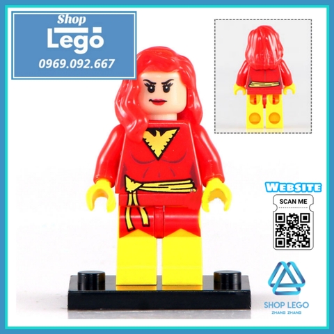 Xếp hình Black Canary Cannonball Atomic woman Dark Phoenix Canary Dormammu Mr Sinister Lego Minifigures Pogo PG8059