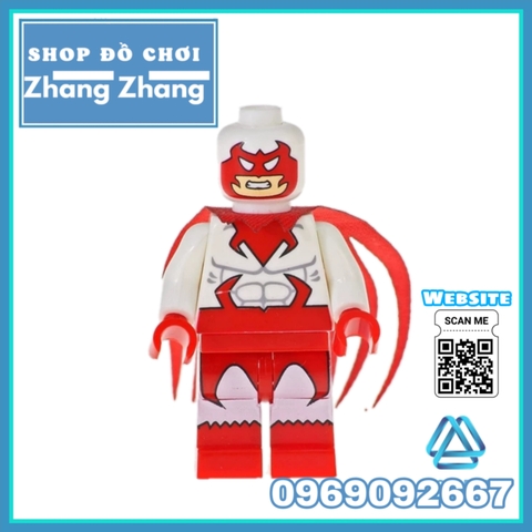 Xếp hình Captain Marvel
- Shazam
- Whiplash - Superpool
- Tempest - Dove
- Hawk
- Zatanna Lego Minifigures Kopf KF6080
