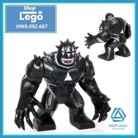 Xếp hình Coyote trong Daredevil villain lai Venom Lego Minifigures POGO PG1814 PG8139