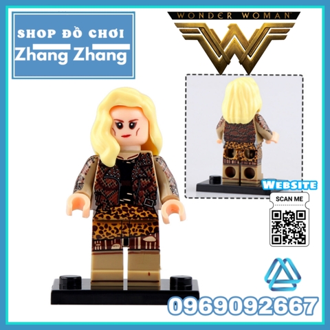 Xếp hình Nữ thần chiến Wonder Woman 1984 Cheetah Diana Steve Trevor Barbara Minerva Maxwell Lord Lego Minifigures WM6100