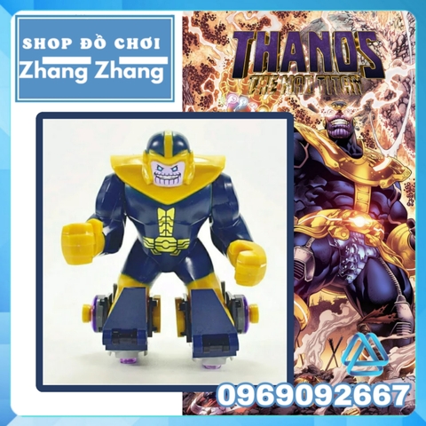 Đồ chơi Xếp hình Bigfigures Thanos Comics đại chiến vũ Marvel mới nhất Minifigures Jisi Decool 0288