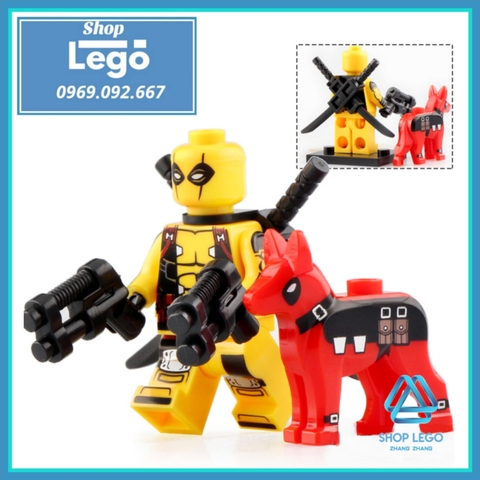 Xếp hình Deadpool siêu anh hùng Marvel Lego Minifigures Koruit KT1030