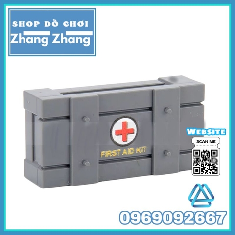 Đồ chơi xếp hình thùng đạn dược quân nhu quân đội Minifigures