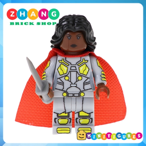 Xếp hình Siêu anh hùng Huntress, Citizen, Red Hood Lego Minifigures POGO PG8123