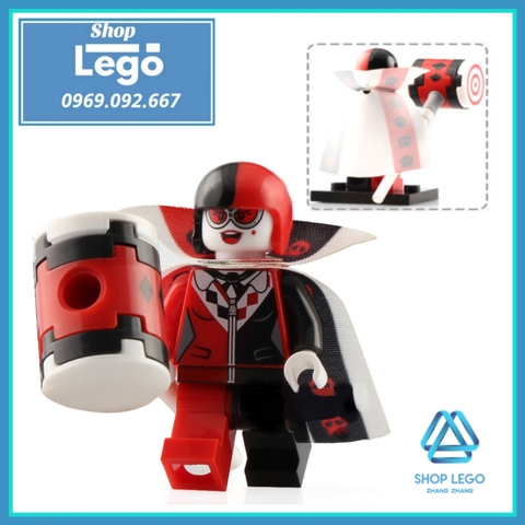 Xếp hình Siêu anh hùng Marvel MCU Hawn girl - Harley Quinn
 - Mutant Leader - Phosphorus Lego Minifigures Xinh X0181