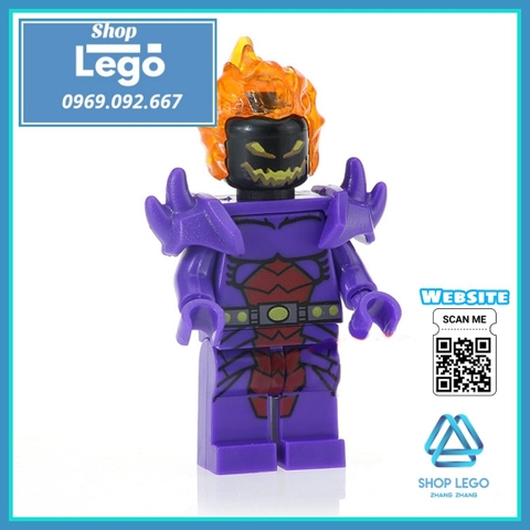 Xếp hình Batman - Vixen - Joker - Hamburglar Dormammu Captain Avalon Deadpool Spider-Man Lego Minifigures POGO PG8084