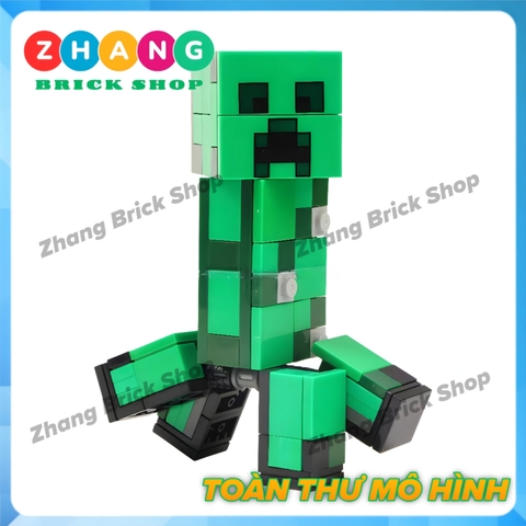 Xếp hình MineCraft Redstone Golem - Creeper - Zombie - Wither Skeleton - Blaze - Wither Lego Minifigures Xinh X0294