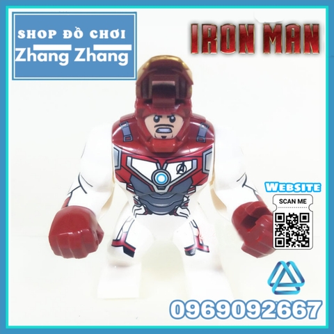 Xếp hình Người sắt Iron Man The Avengers : End Game BigFigures Lego Minifigures Lele  D206 PRCK GD206