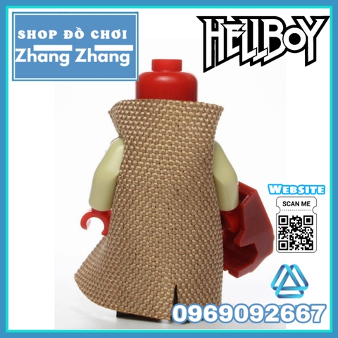 Xếp hình Hellboy con trai của Quỷ Lego Minifigures wm439 wm6020