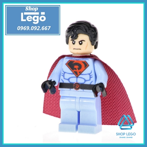 Xếp hình Spider Man Joker Harley Quinn Hawkeye UsAgent Drax Captain America Superman Red Lego Minifigures POGO PG8126